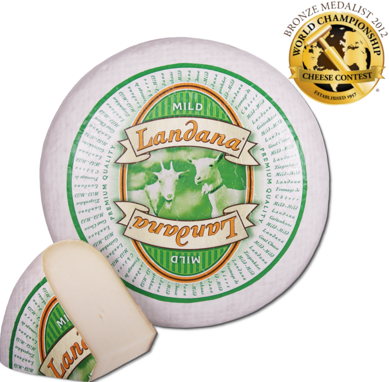 Landana Goat cheese MILD wins world award for best Gouda-style Goat cheese