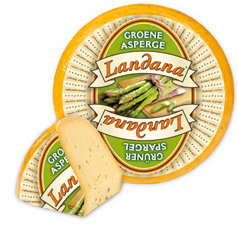 Landana cheese GREEN ASPARAGUS