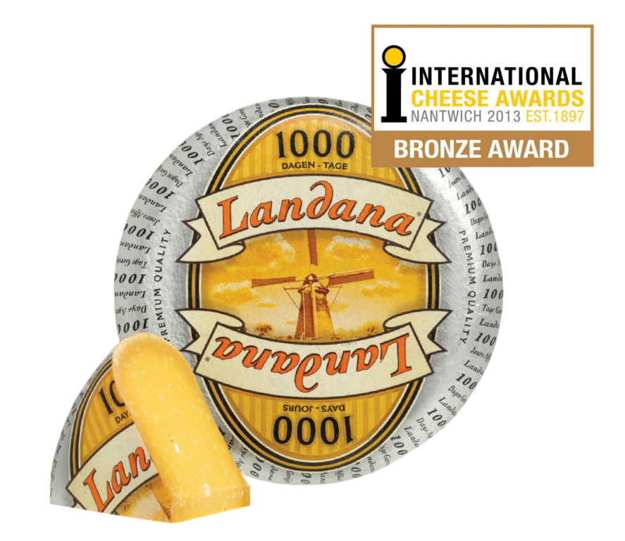 Landana 1000 DAYS one of Holland's top cheeses